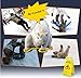 YUEDGE Universal 18 Steel Teeth Anti-Slip Ice And Snow Traction Cleats Safe Protect Shoes(L)