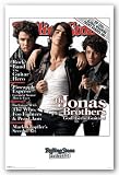 Jonas Brothers Poster ~ Rolling Stone Mag Cover ~ 22x34 ~ Official Disney Merch