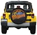32-33" Premium Jeep Tire Cover - Mountain Bike Design - Fits Jeep Wrangler JK image 2