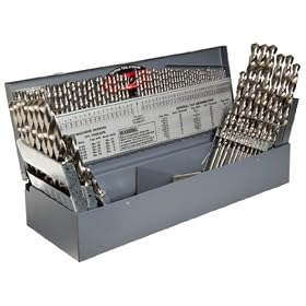 Precision Twist Drill C114combp Set Ptd Hss Jobber Drill Set