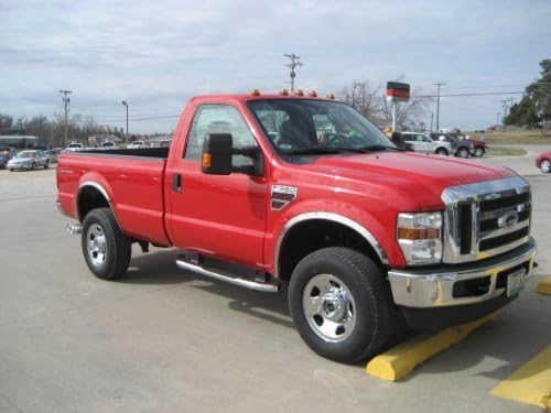 08-10 FORD F250 CHROME FENDER TRIM Wheel Well Moulding 2WD 4WD Dually F-250 2008 2009 2010