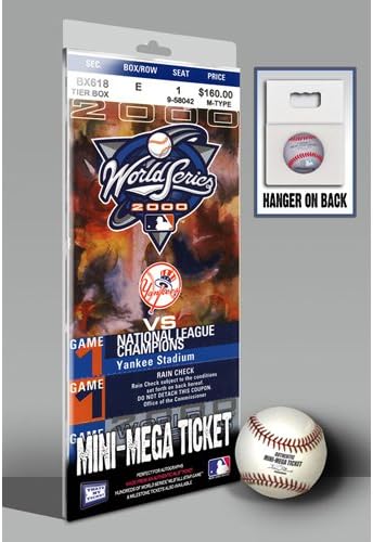 2000 World Series Mini-Mega Ticket - New York Yankees