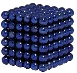 Magnicube Magnet Balls Blue Edition 216 Piece Magnetic Puzzle (Tin Gift Set)