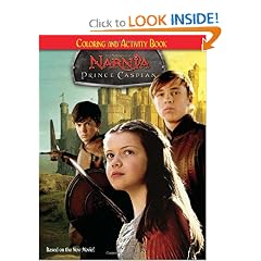 Prince Caspian: Coloring and Activity Book (Narnia) by Nora Pelizzari, Steven E. Gordon, Rick Bonilla and Wesley Gunn