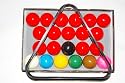 Sport Snooker Kugeln 52,4 mm hochglanzpoliert inkl. Snookerdreieck