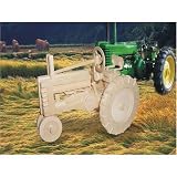 Farm Tractor 3D Woodcraft Construction Kit