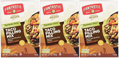 Fantastic Foods Quick Vegetarian Mix - Vegan - 3.7 oz - 3 Pack