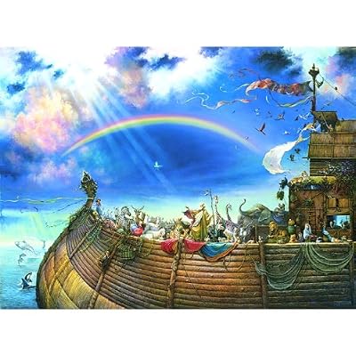 Noah's Ark 1500pc Jigsaw Puzzle by Tom duBois