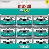 Maxell(R) Microcassette Tape, 60-Minute, Pack Of 9