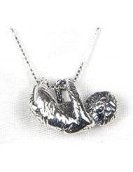 Sterling Silver Tree Sloth Charm Chain Necklace A Marty Magic Creation