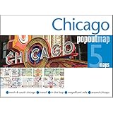 chicago popout map popout maps