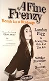 A Fine Frenzy Poster - Concert Flyer Bomb in a Bird Cage