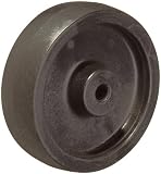 RWM Casters HNP-0412-06 4″ Diameter X 1-1/4″ Width High Temperature Nylon Wheel With Plain Bearing, 300 lbs Capacity