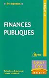 Revue Breal  / Finances publiques