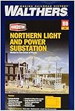 Walthers Cornerstone Series Kit HO Scale Northern Light & Power Substation & Accessories