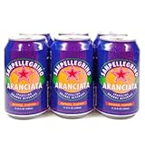 San Pellegrino Sparkling Beverage, Orange, 11.15-Ounce Cans (Pack of 24)
