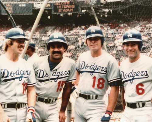 Los Angeles Dodgers 70s Infield Poster Photo Garvey Cey Russell Lopes Baseball Photos Posters 11x14