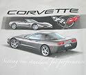 Corvette C5 Set the Standard T-shirt Gray