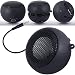 Impexo Black Super Sound Rechargeable Mini Pocket Size Porta