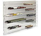 SORA N-Gauge Model Railway Display Case with mirrored back-panel