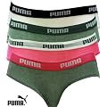 Puma - Damen Hipster 4er Pack - Grey White Pink