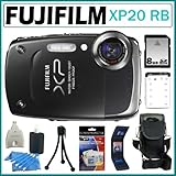 Fujifilm FinePix XP20 REFURBISHED 14 MP Waterproof Digital Camera with 5x O ....