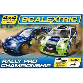 Scalextric C1196 1:32 Scale Rally Pro Championship Race Set