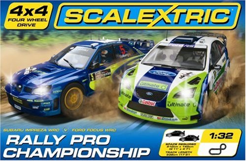 Scalextric C1196 1:32 Scale Rally Pro Championship Race Set