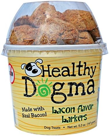 Healthy Dogma Barkers, 6.2 Ounce Grab n Go Cup, Jamaican Bacon Flavor