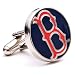 Classic Red Sox MLB Logo'd Executive Cufflinks w/Jewelry Box