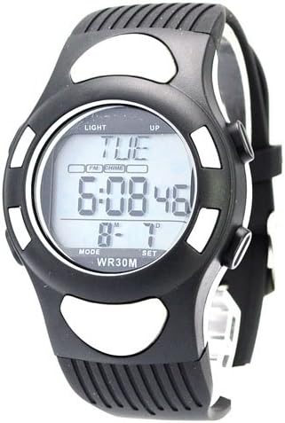 Strapless Heart Rate Wristwatch with LCD Monitor/Clock/Calorie Counter/Stopwatch/WR 30M