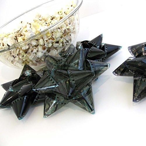 Holiday Wrapping Set of 10 Film Reel Gift Packaging Bows