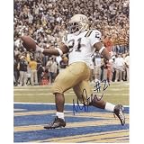 Maurice Jones-Drew Autographed UCLA Bruins (White Jersey TD) 8x10 Photo