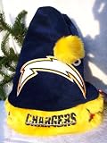 San Diego Chargers plush holly NFL Solid color Team logo Santa Hat
