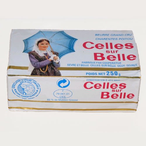 French Butter by Celles Sur Belle - Unsalted (250 gram) 