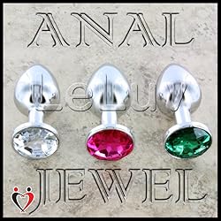 Crystal Anal Butt Plug Jewelry (Green)