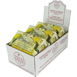 Case Savings 6 Piece Case of Citron Bergamot Soaps Nesti Dante Fruit Extra Large 8.8 oz