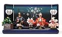 【新作雛人形】【全国数量限定】【2012年新作】★【人形の久月× リカちゃん】MADE WITH(R) SWAROVSKI ELEMENTS 豪華衣装のリカちゃん衣装プレミアム 親王飾り h243-k-RI-2722