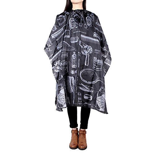 Anself Hairdressing Gown Cape Hair Design Cut Salon Hairstylist Barber Nylon Cloth Wrap Protect
