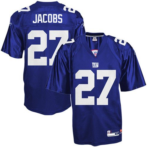Reebok New York Giants Brandon Jacobs Replica Jersey Large