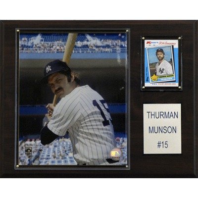 MLB New York Yankees Thurman Munson Player Plaque