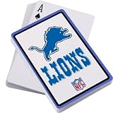Detroit Lions Logo Playing Cards