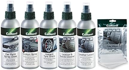 Car Care Kit For Car Body, Upholstery, Cockpit and Tyres Collonil Complete