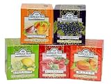 Asst Fruit Flavored Tea - Ahmad Tea of London - 5pc