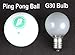 25 Foot G40 Outdoor Patio String Lights with 25 Green Globe Bulbs – Indoor Outdoor String Lights – Market Bistro Café Hanging String Lights – C7/E12 Base - Green Wire