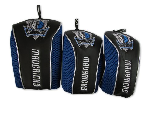 Dallas Mavericks 3 Pack Mesh Longneck Headcover Set