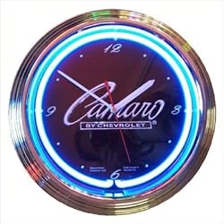 Camaro Neon Clock