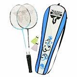 Talbot Torro Badminton Set 2-ATTACKER SET Modell 2010, cyan-marineblau