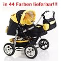 ADBOR Zwillingswagen Ring Duo in 44 Farben lieferbar!!!