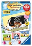 Ravensburger 27931 - Postkarten: Tiere - Malen nach Zahlen, 10.5 x 15 cm